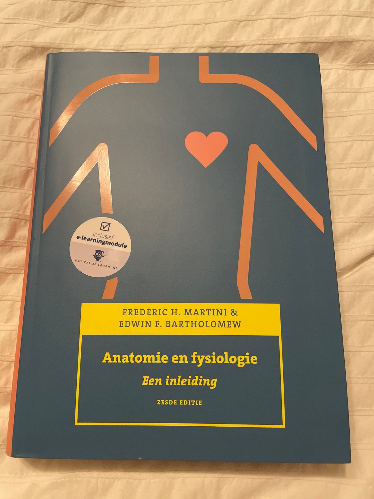 Anatomie en Fysiologie: Een Inleiding (zesde editie), Boeken, Studieboeken en Cursussen, Ophalen of Verzenden, Beta, Nieuw, HBO