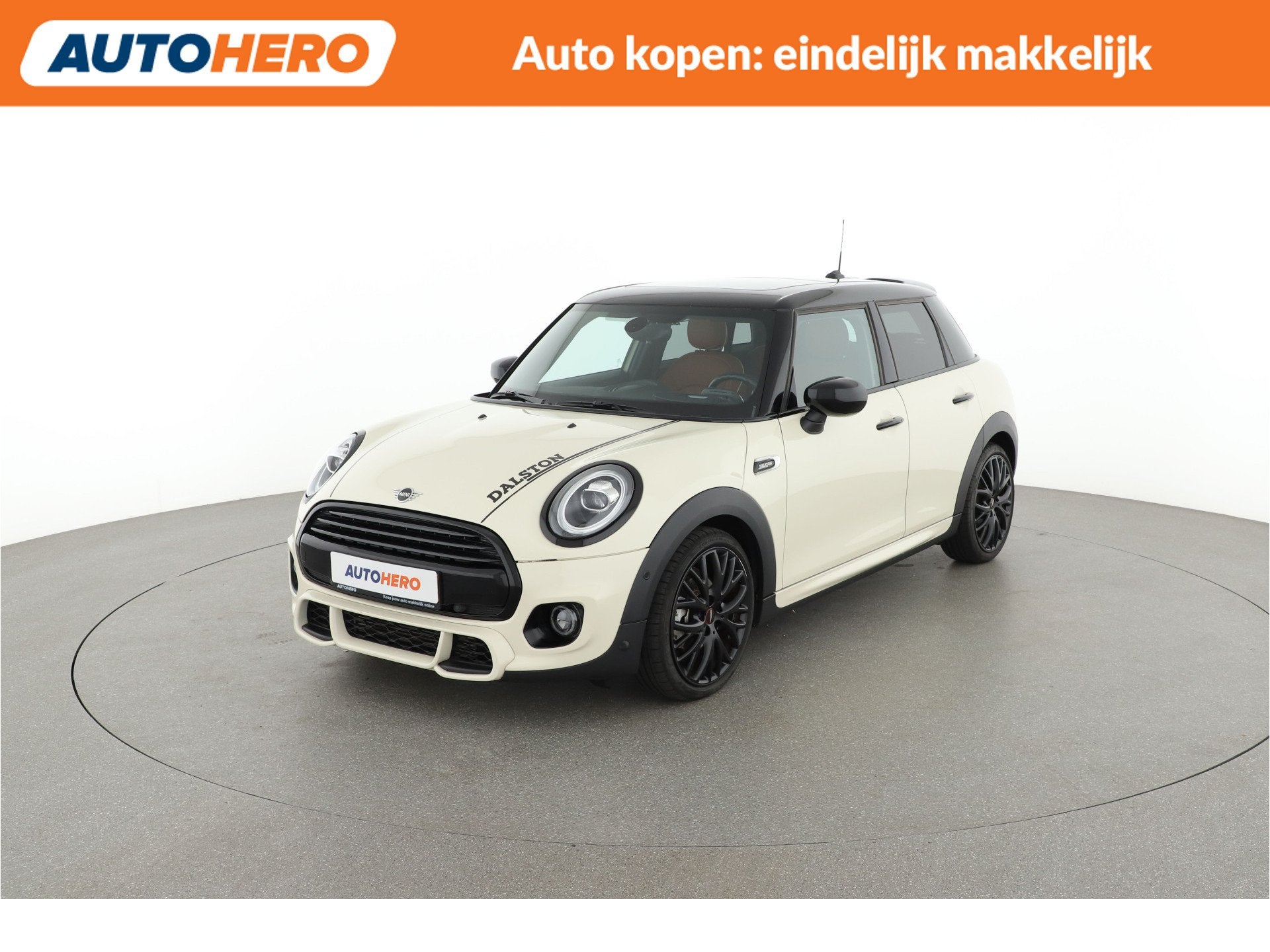 MINI 5-deurs 1.5 Cooper Dalston Edition |DD65602| (bj 2021), Auto's, Mini, Gebruikt, Met garantie (alle), Wit, Bedrijf