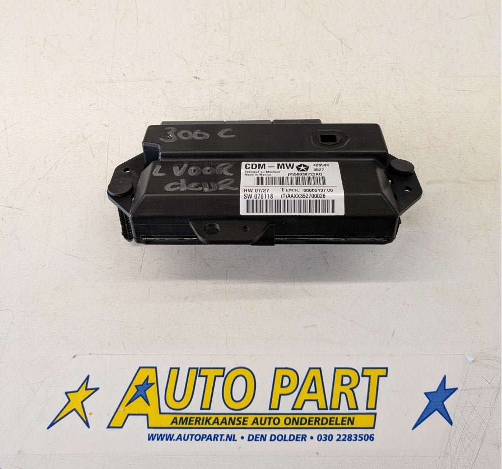 Chrysler 300C deur module 2005-2010, Gebruikt, PO Box 21-8004 | Auburn Hills, MI 48321-8004, Ophalen of Verzenden, Amerikaanse onderdelen