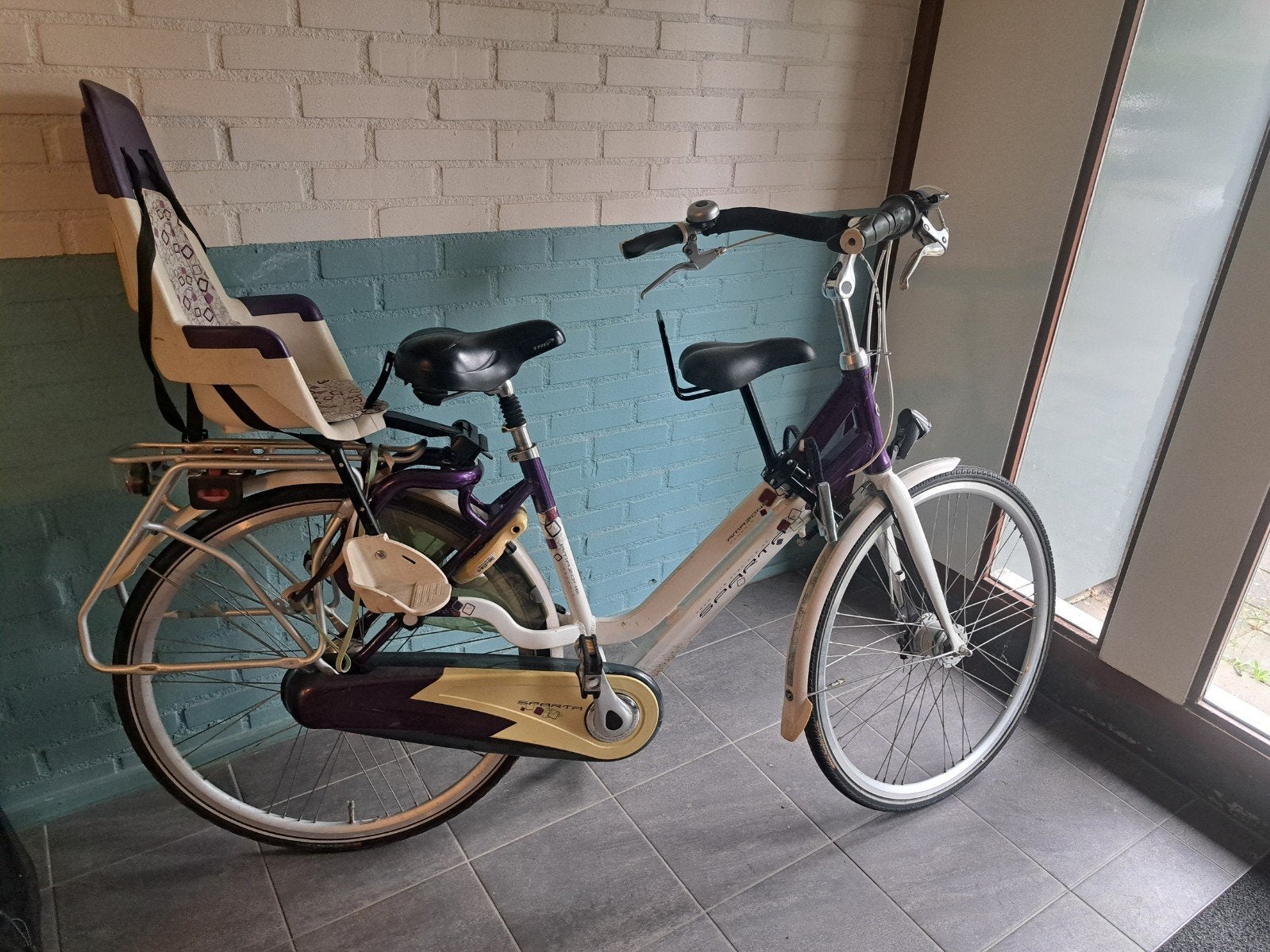 Sparta Amazone Dynamic met voor- en achterzitje, Ophalen