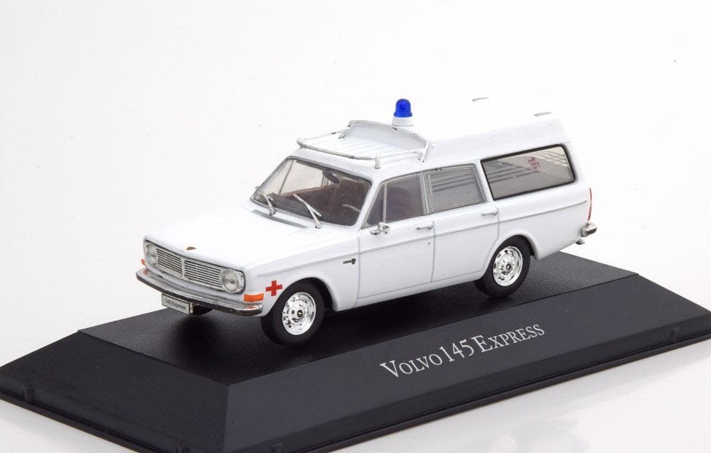 Volvo 145 Express Ambulance 1969 1:43, Ophalen of Verzenden, Nieuw, Auto, Overige merken