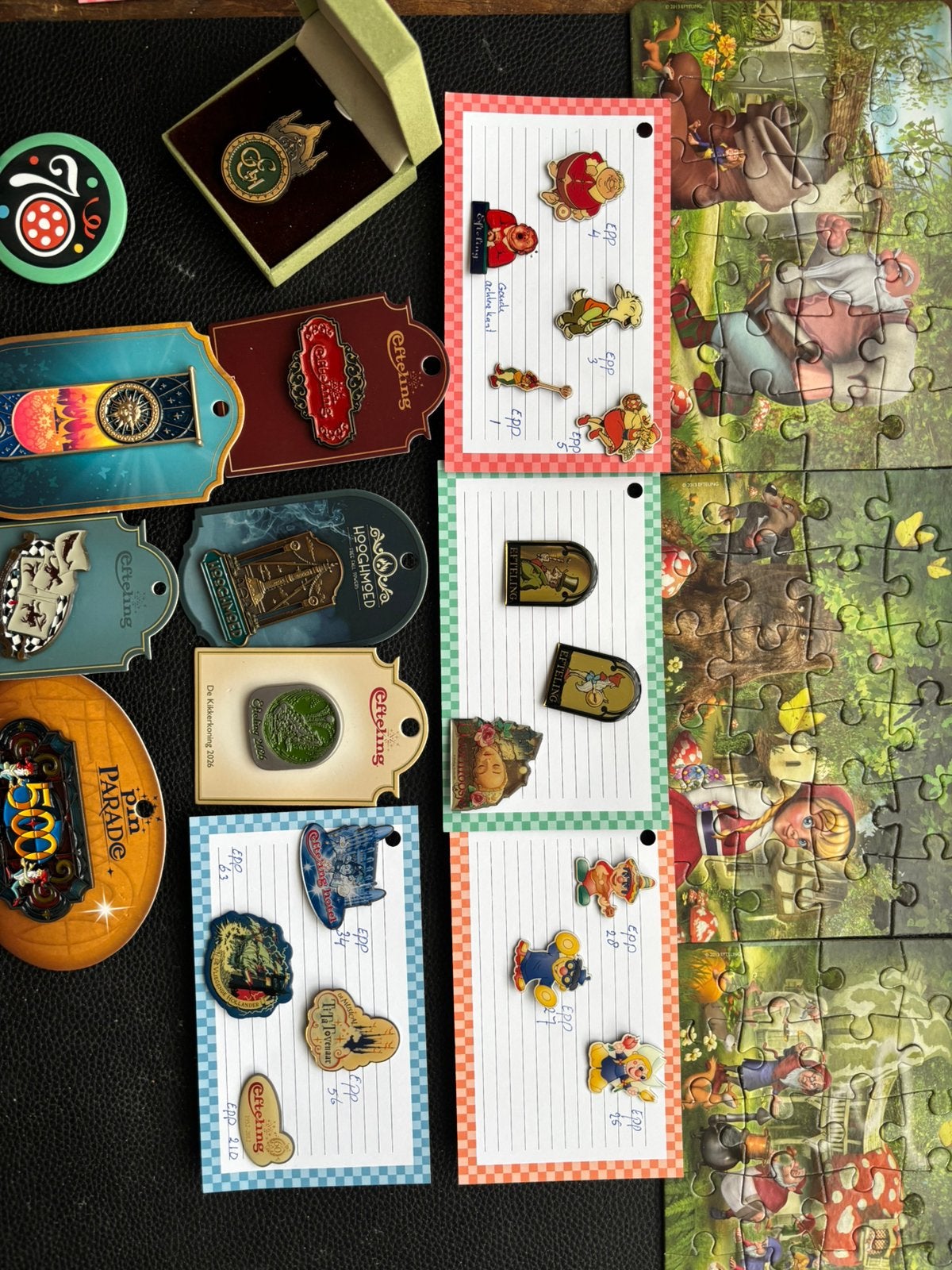 Efteling pins, Ophalen, Zo goed als nieuw, Button of Speldje