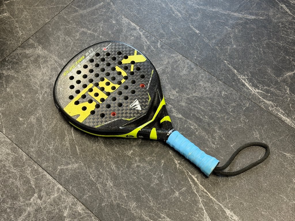 Siux Electra ST1 12K Carbon Hybride Padel racket, Gebruikt, Ophalen of Verzenden, SIUX, "