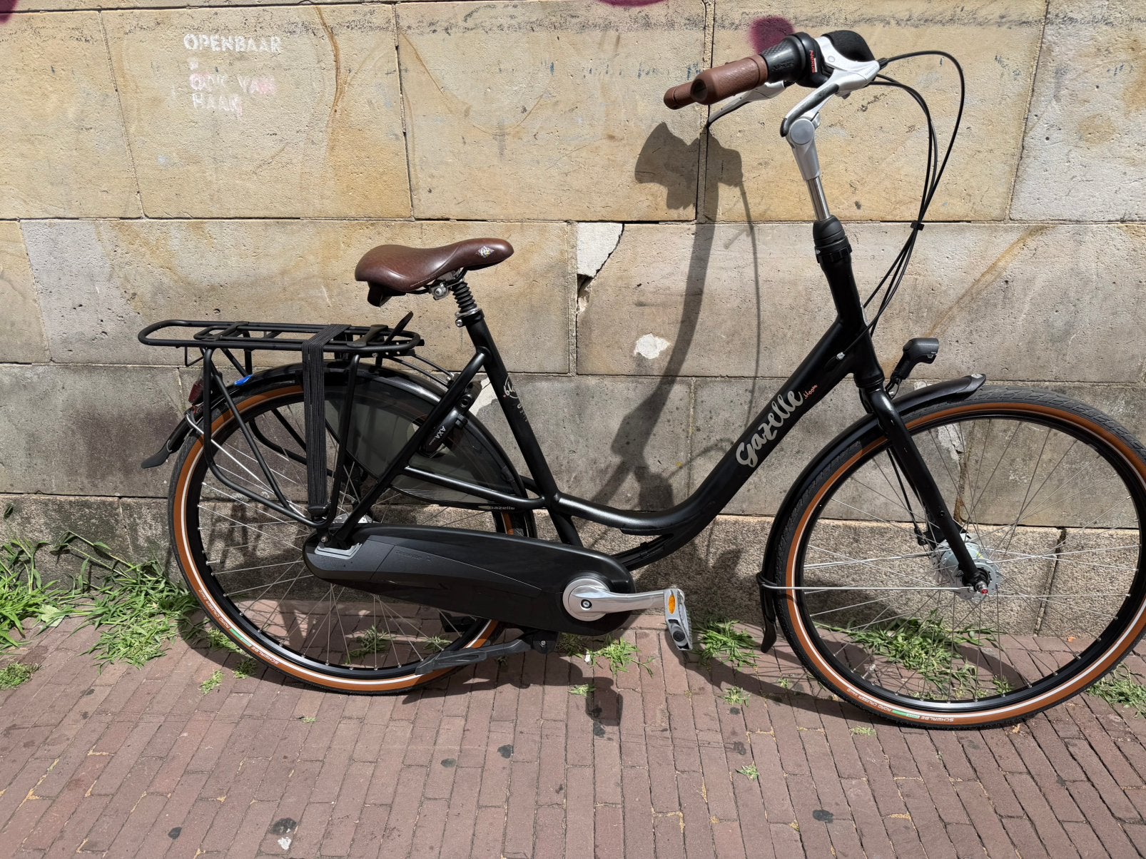 Gazelle bloom moeder fiets dames fiets 57cm, Versnellingen, Zo goed als nieuw, Gazelle, 56 cm of meer