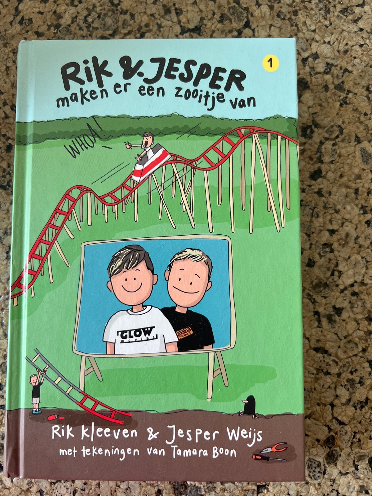 Rik & Jesper maken er een zooitje van - Kinderboek, Boeken, Kinderboeken | Jeugd | 10 tot 12 jaar, Ophalen, Nieuw, Fictie