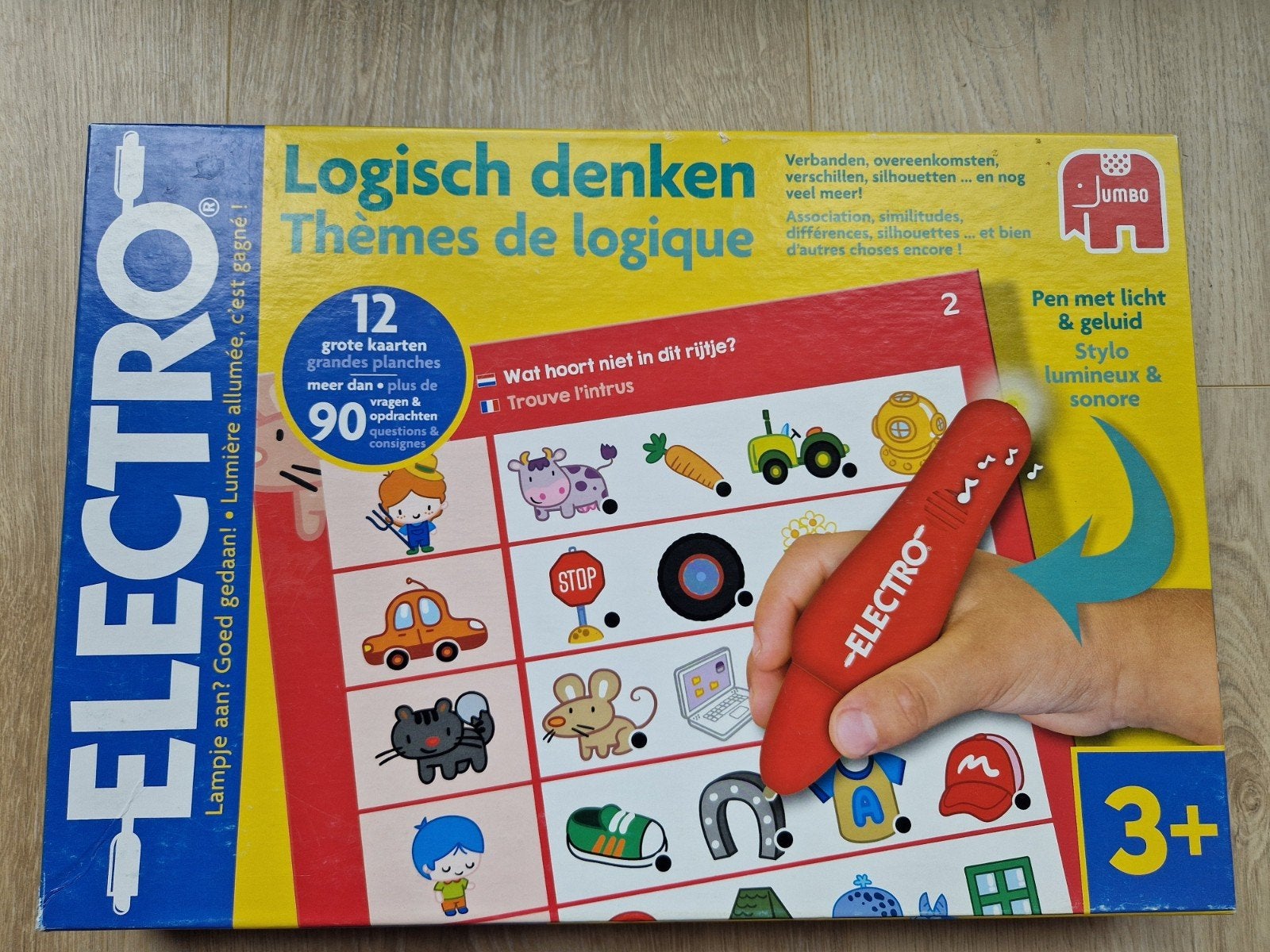 Jumbo Electro Logisch Denken - Educatief Spel, Ophalen of Verzenden, Gebruikt, Puzzelen, Met licht