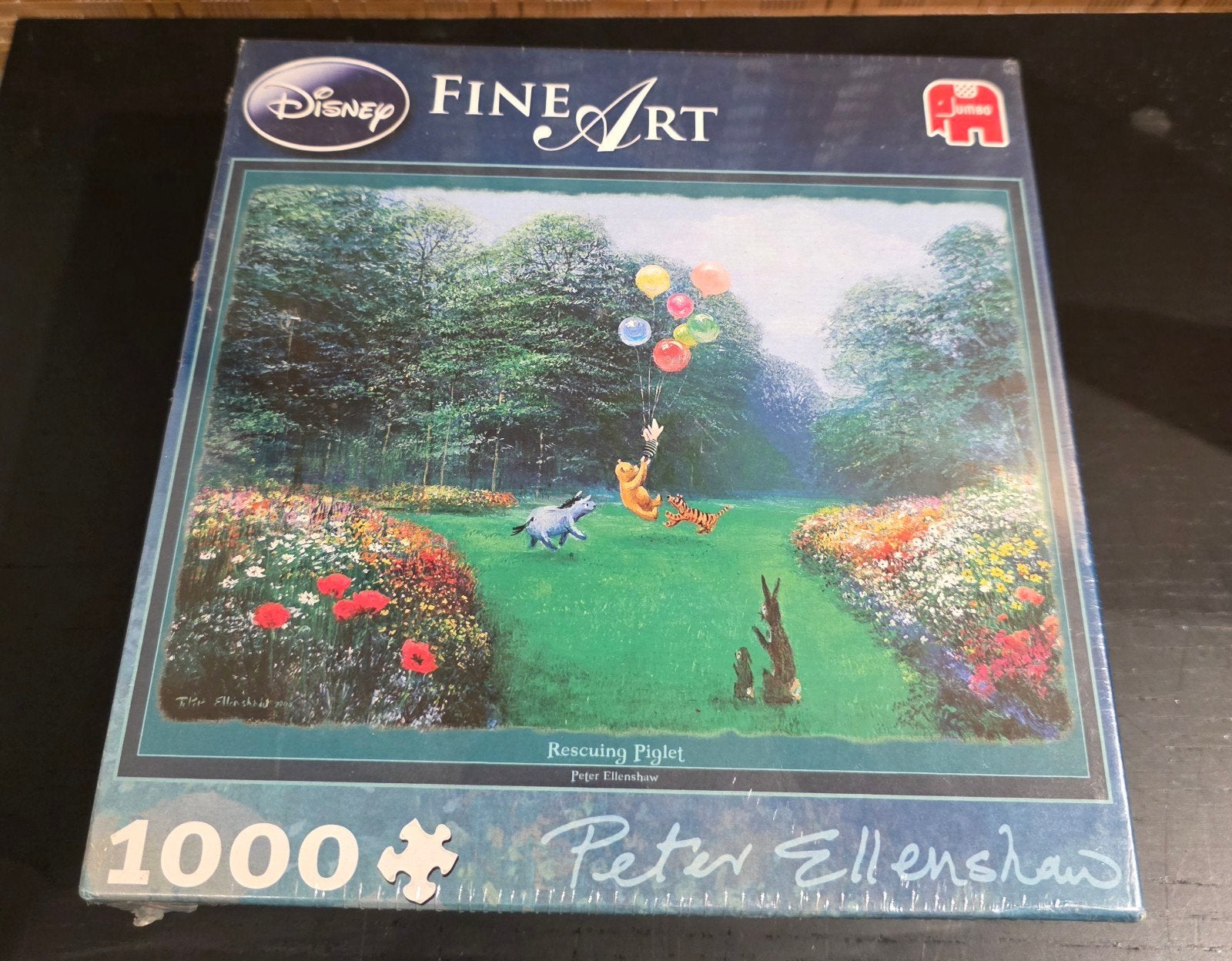 Disney Fine Art Jumbo Puzzel 1000 stukjes - Rescuing Piglet, Ophalen of Verzenden, Nieuw