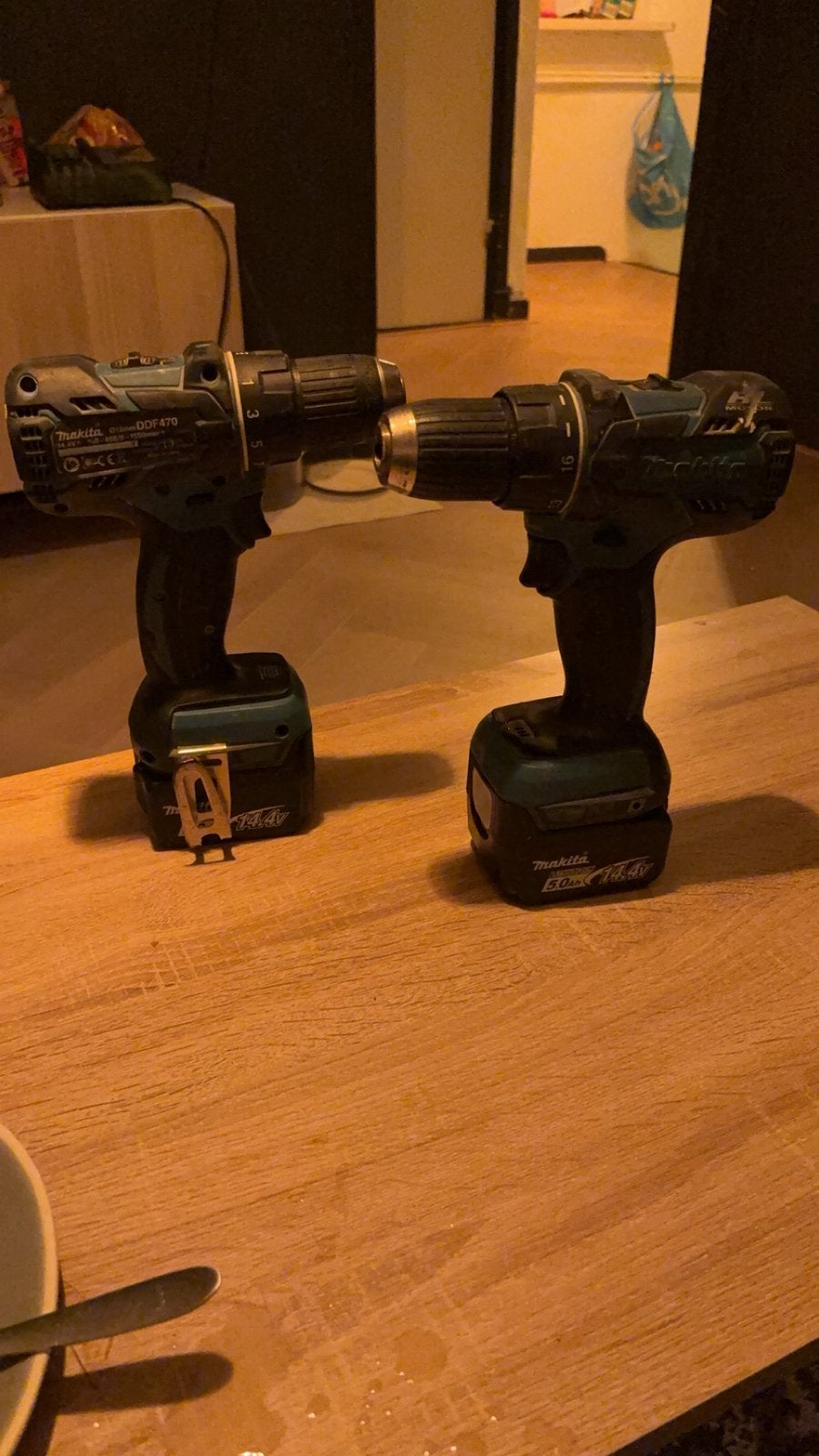 Makita boormachine, Ophalen, Gebruikt, Boor- en Schroefmachine