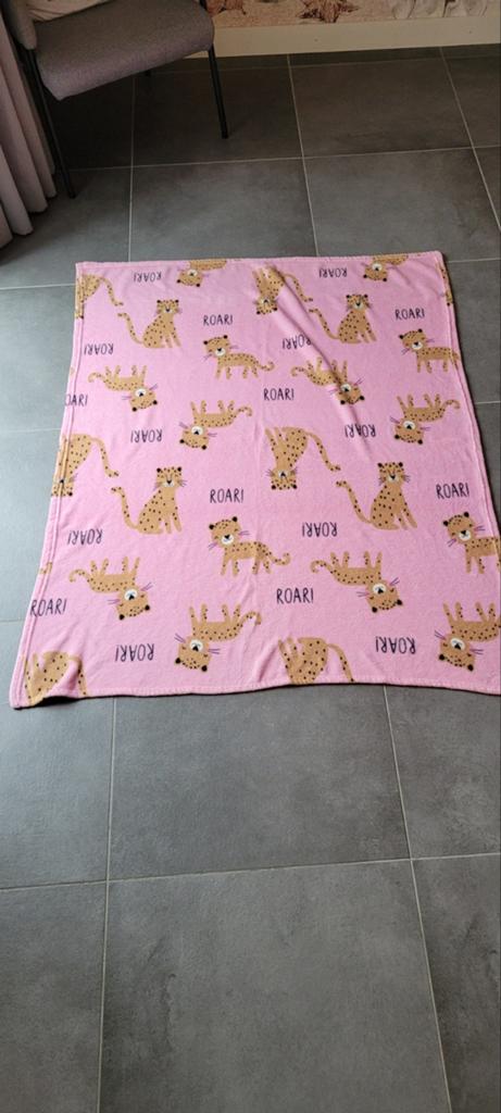 Leuke fleece dekens met diverse prints, Huis en Inrichting, Ophalen, Gebruikt
