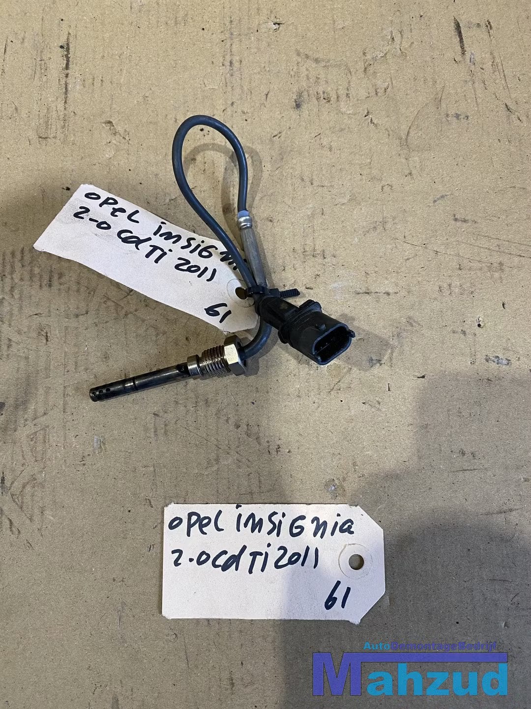 OPEL INSIGNIA A 2.0 cdti Uitlaat temperatuursensor 55566185, Auto-onderdelen, Gebruikt, Opel Automobile GmbH, Ophalen of Verzenden