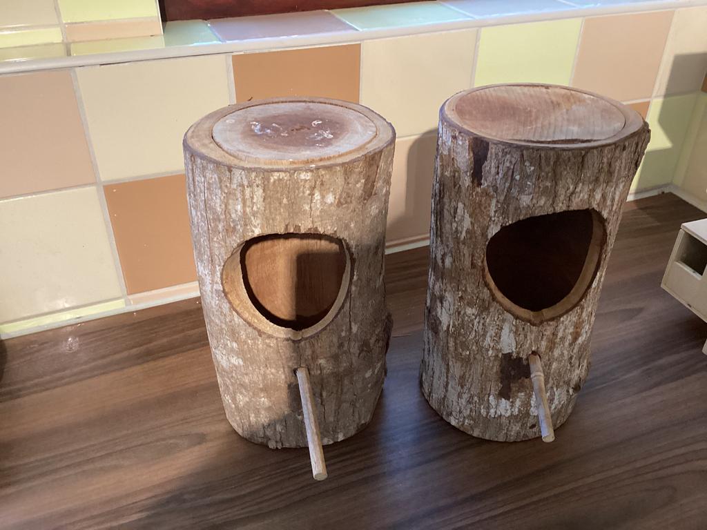 Broedblokken 2x, Ophalen, Gebruikt, Hout