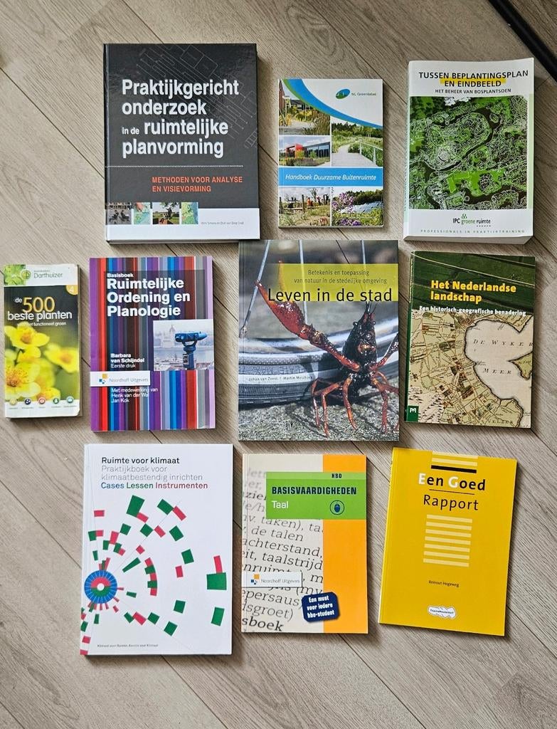 Lesboeken landschapsontwerp architectuur, Boeken, Ophalen, Diverse auteurs, HBO, Zo goed als nieuw