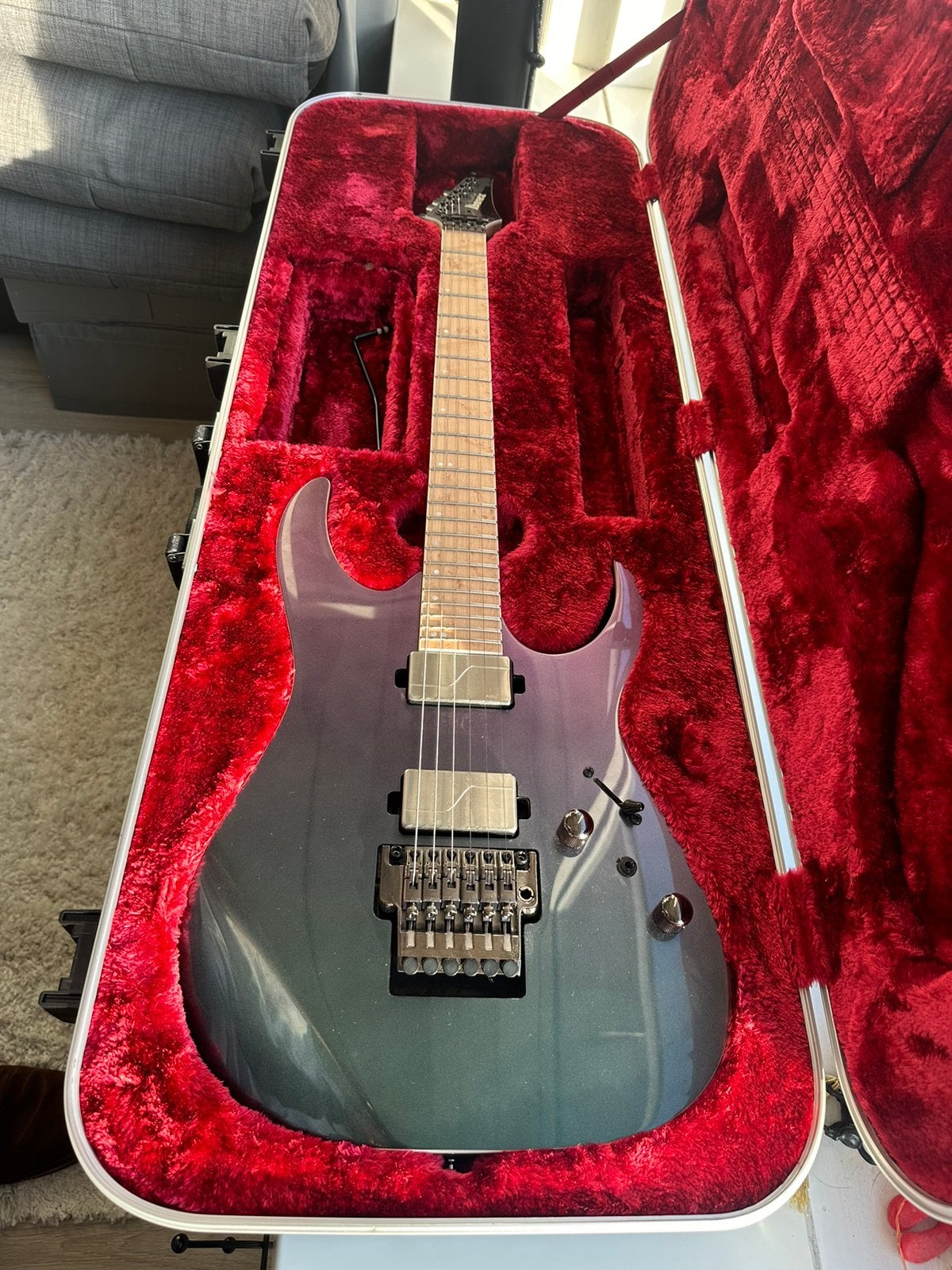 Ibanez Prestige RG5120M-PRT, Ophalen, Zo goed als nieuw, Solid body, Ibanez