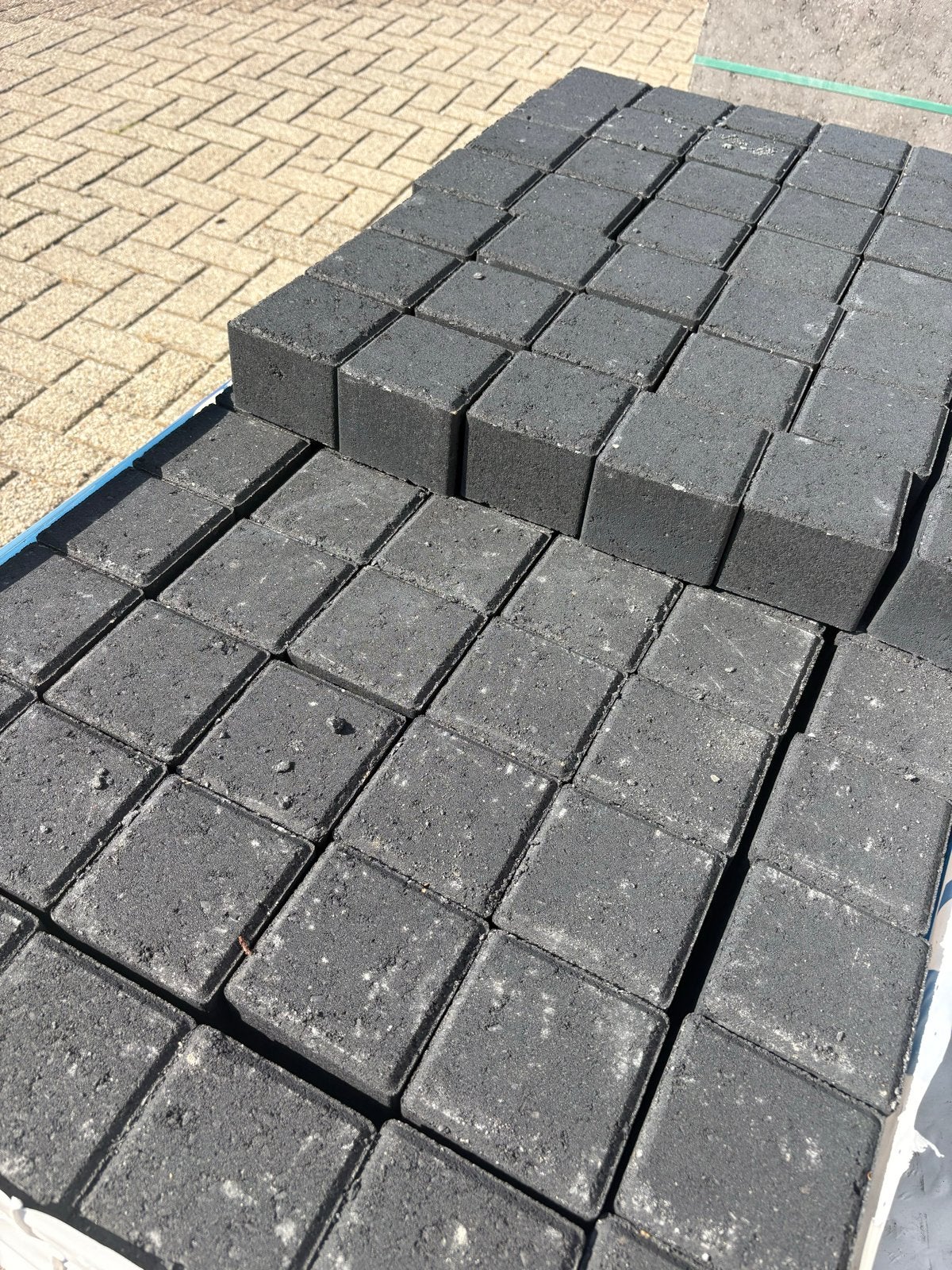 Halve betonklinker 8cm Antraciet, Ophalen, Overige materialen, 60 cm of meer, Overige typen