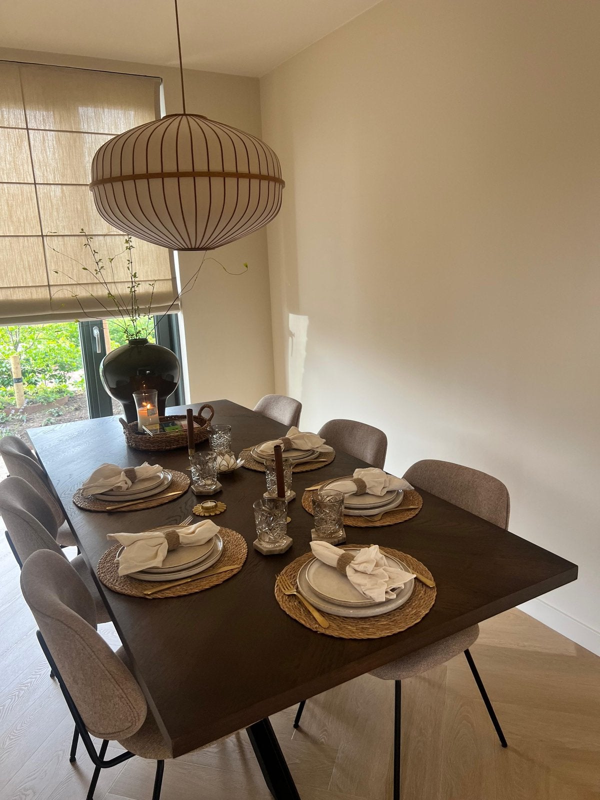 Eettafel 6/8 personen, Ophalen, 100 tot 150 cm, 200 cm of meer, Zo goed als nieuw
