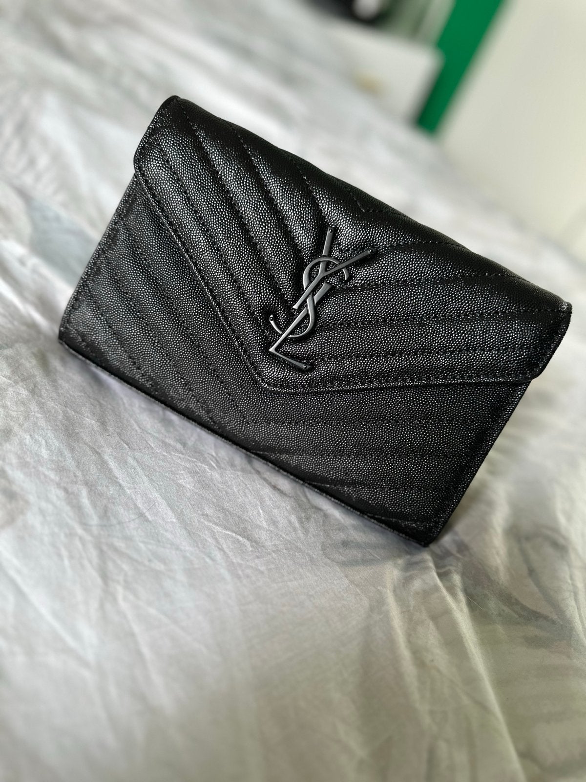 A’la ysl bag, Ophalen of Verzenden, Nieuw, Zwart, Avondtasje
