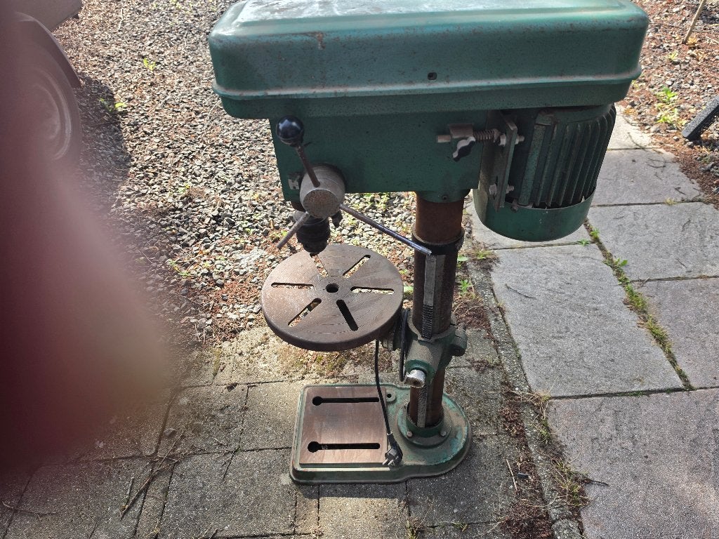 Kolomboormachine, Ophalen, Gebruikt
