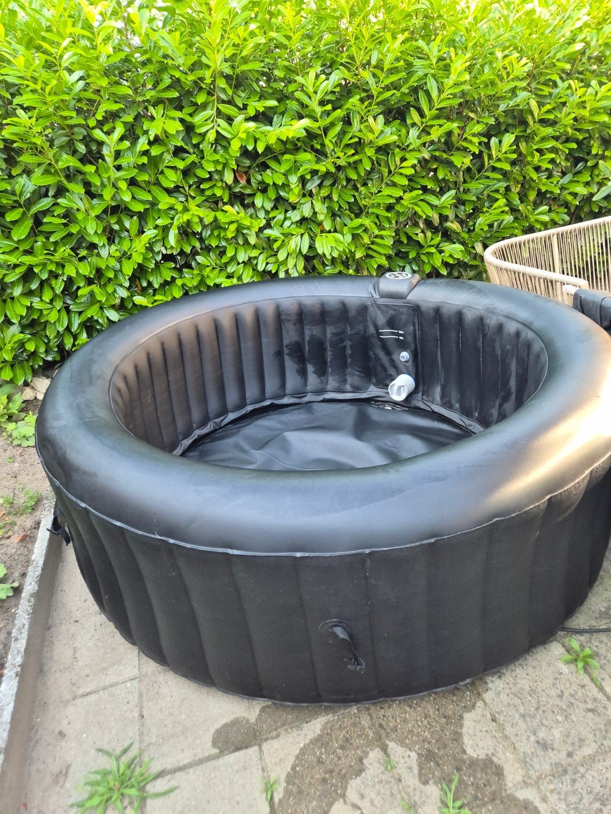 UNIPRODO Opblaasbare Jacuzzi met afdekhoes, Tuin en Terras, Ophalen, Gebruikt, Afdekzeil, Opblaasbaar