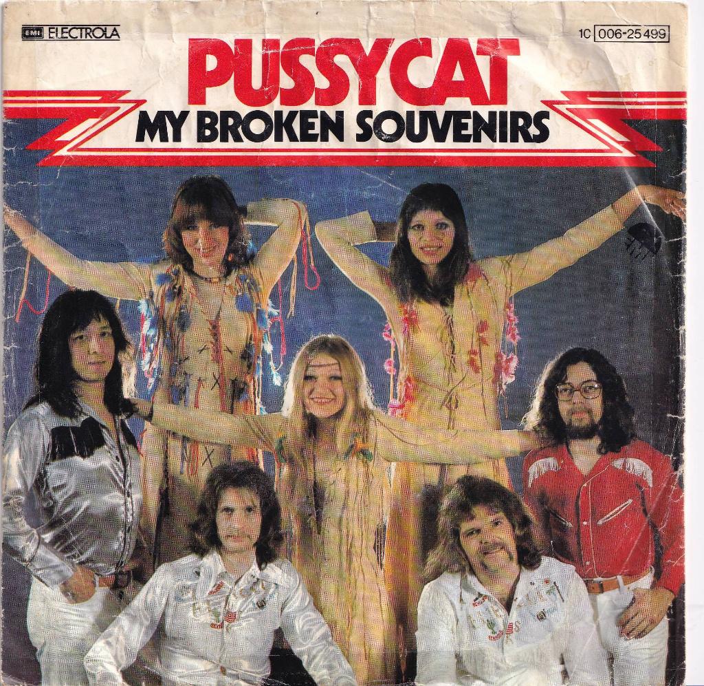 s 1321 Pussycat – My Broken Souvenirs, Gebruikt, Overige genres, 7 inch, 1970 - 1979