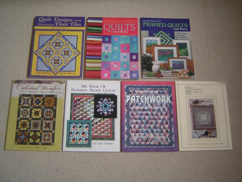 Diverse boeken over quilten en patchwork (in het  Engels), Boeken, Ophalen of Verzenden, Zo goed als nieuw, Borduren en Naaien