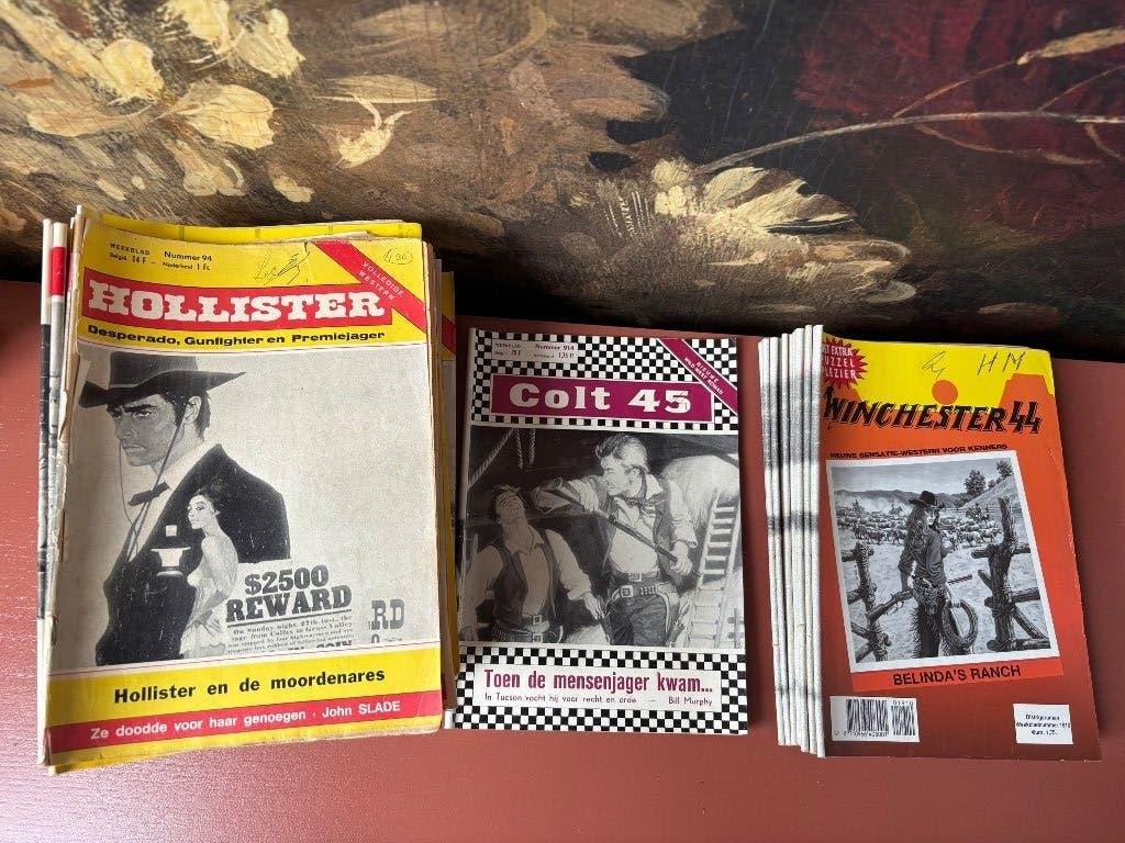 63x Western boekjes: Hollister, Winchester en Colt, Boeken, Ophalen of Verzenden, Gelezen
