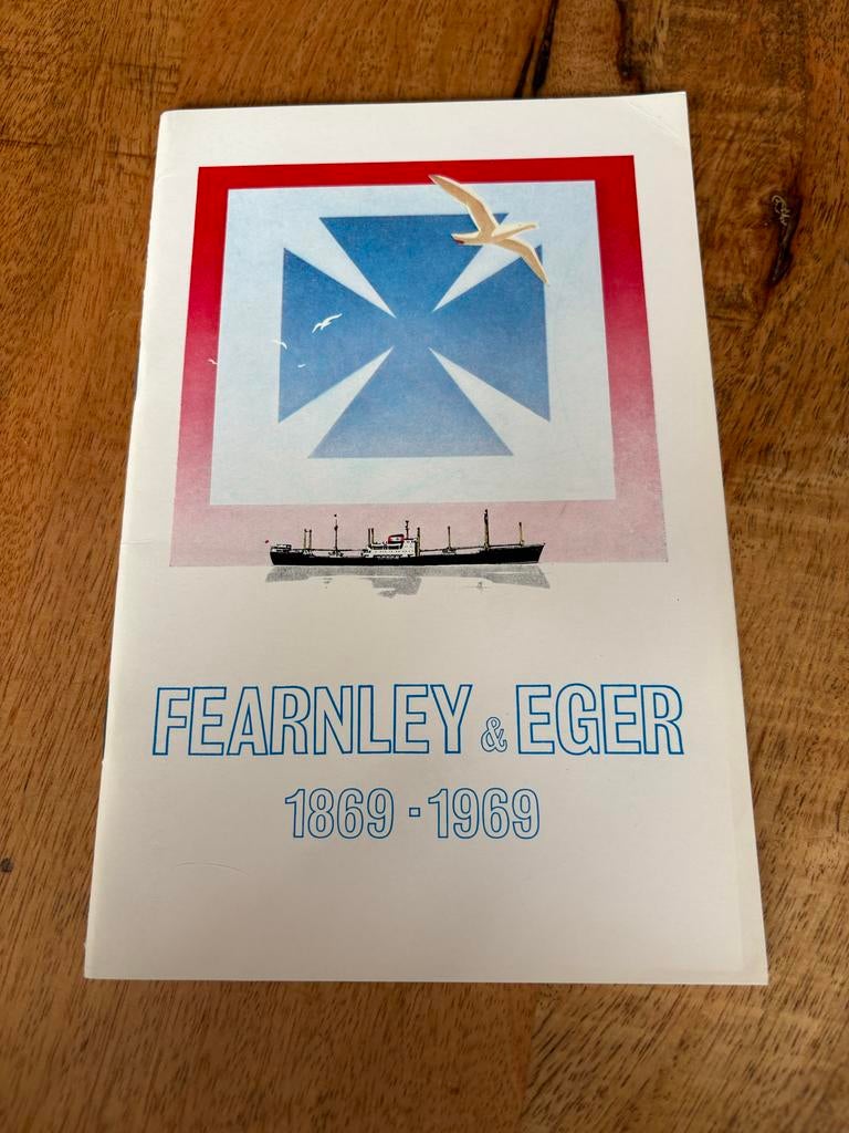 Fearnley & Eger 1869-1969 boek, Ophalen of Verzenden