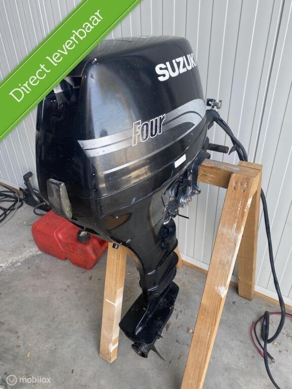Te koop: Suzuki DF15 15 PK 4-takt buitenboordmotor (1999), Gebruikt