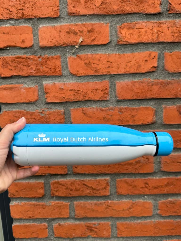 KLM Royal Dutch Airlines Waterfles, Ophalen of Verzenden, Nieuw