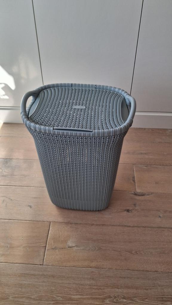 Curver Knit Wasmand 55L - Grijs, Ophalen, Zo goed als nieuw