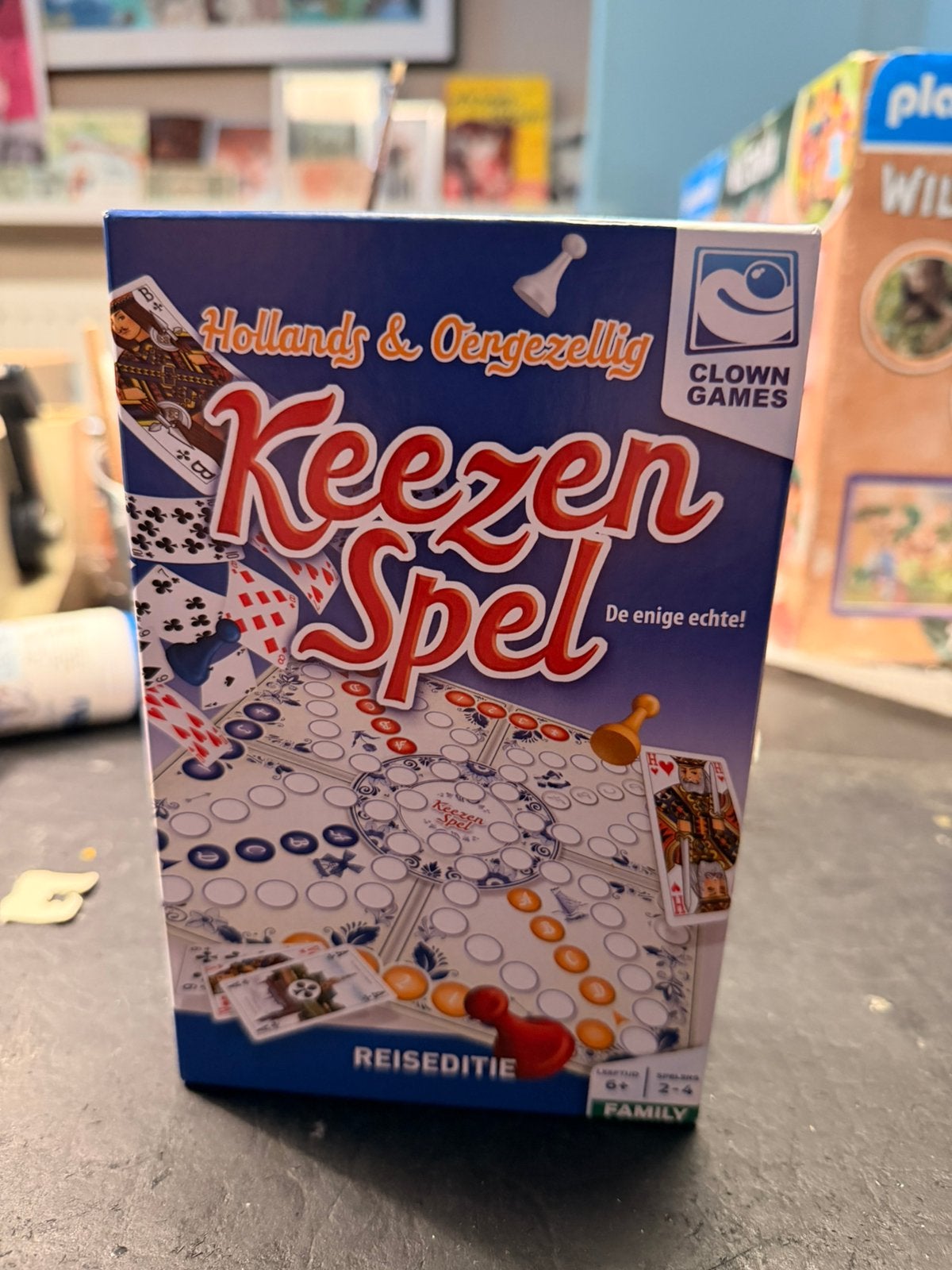 Keezenspel reiseditie, Ophalen of Verzenden, Zo goed als nieuw