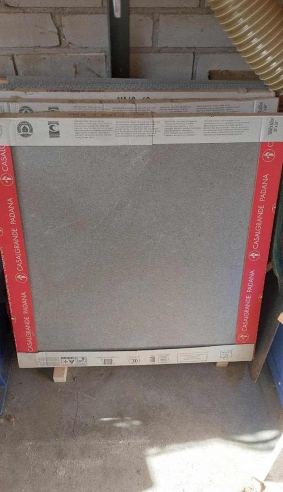 16 Nieuwe CAPRERA badkamertegels 60x60 cm zand/beige/grijs, Ophalen, 60 cm of meer, Nieuw, 5 tot 10 m²