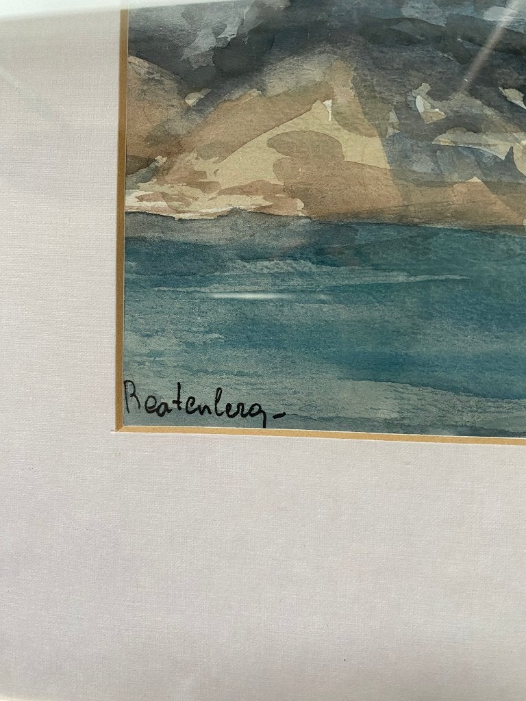 Beatenberg aquarel schilderij van Fons Verstraten, Ophalen of Verzenden