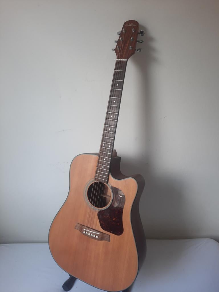 Walden D550CE semi-akoestische western Solid top Nieuw 589.=, Ophalen of Verzenden, Zo goed als nieuw, Western- of Steelstringgitaar