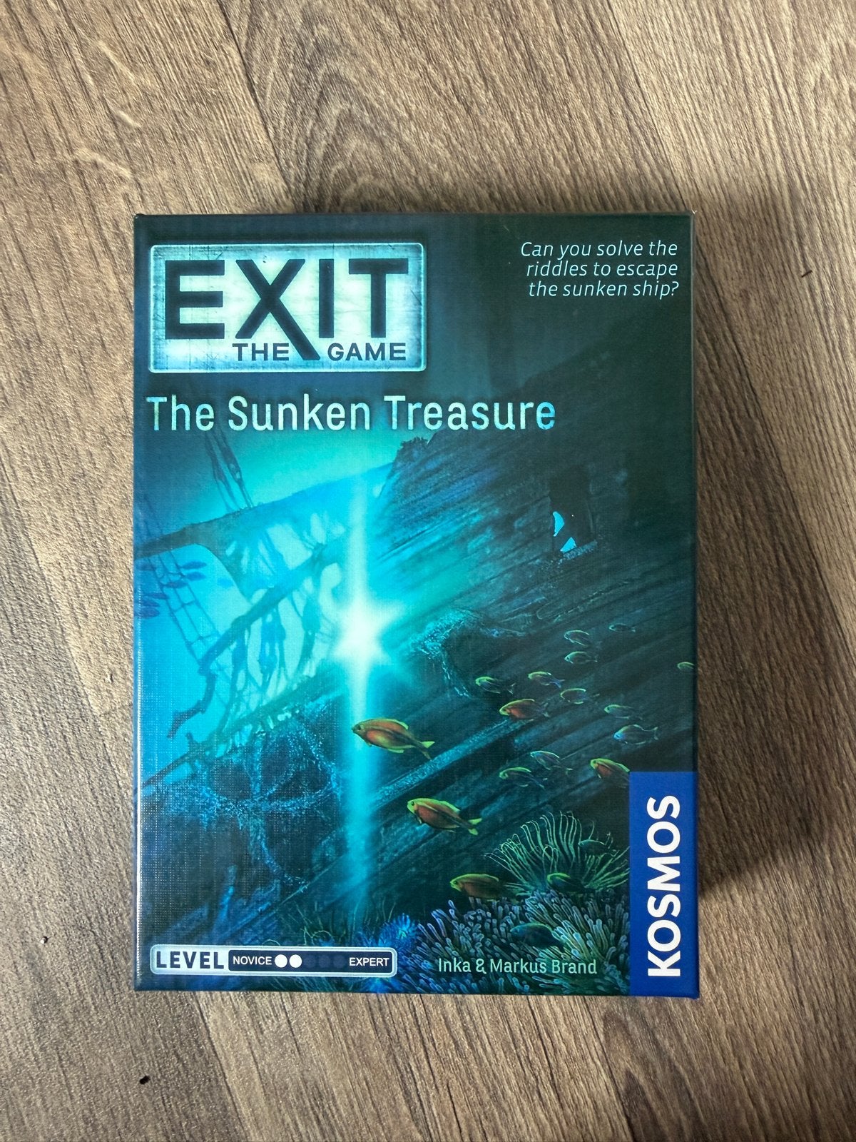 EXIT The Game: The Sunken Treasure - Nieuw, Een of twee spelers, Ophalen of Verzenden, Nieuw