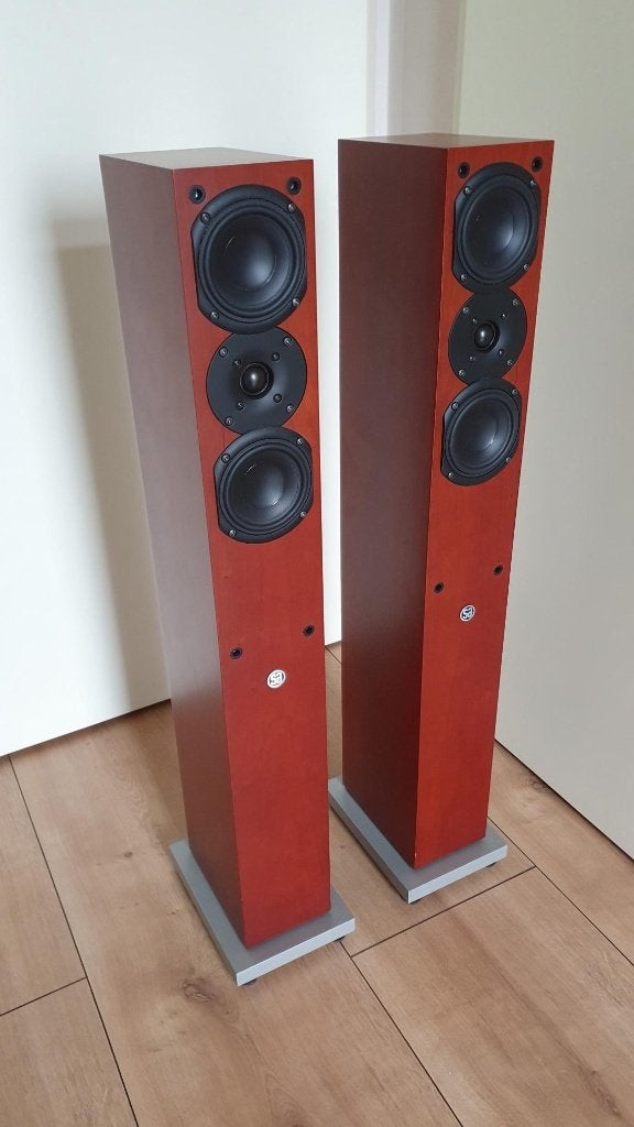 System Audio SA1530 – Deense high‑end vloerstaanders, Vloerstaande luidspreker, Zo goed als nieuw, 60 tot 120 watt, Basreflex