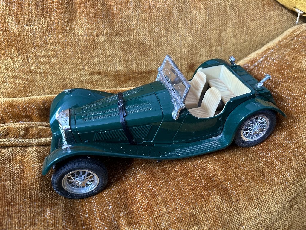 modelauto jaquar SS 100 uit 1937 van Bburago, Ophalen, Gebruikt, Auto, Bburago