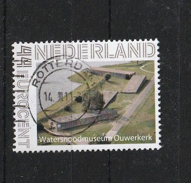 Persoonlijke postzegel Watersnoodmuseum Ouwerkerk., Postzegels en Munten, Ophalen of Verzenden, Na 1940, Gestempeld