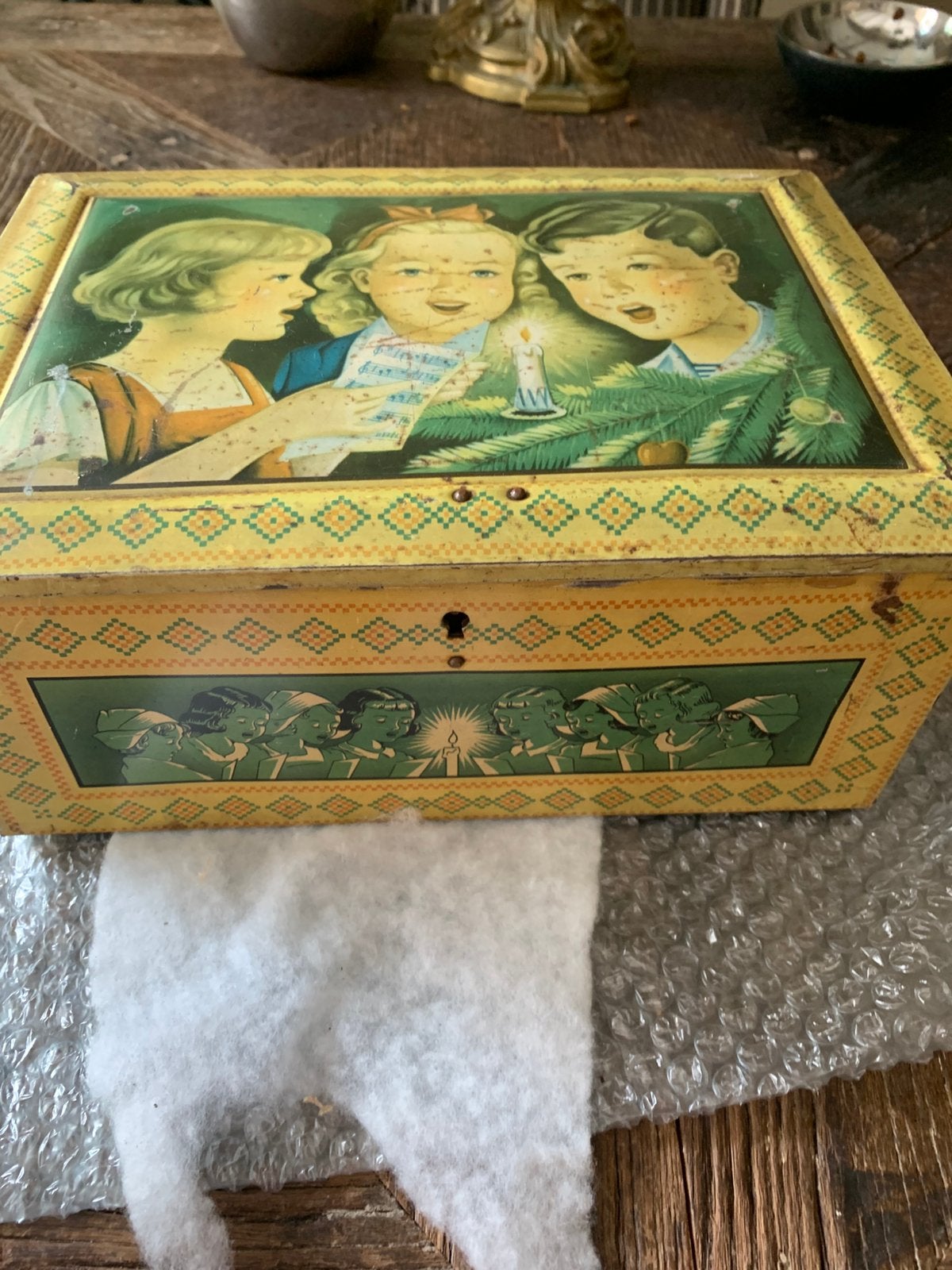Kerst blik, Diversen, Gebruikt, T, Ophalen of Verzenden, N