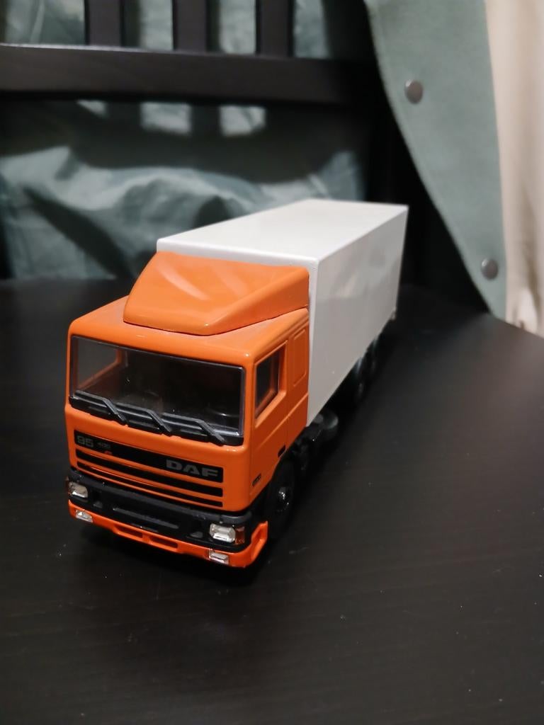 Daf 95 bakwagen Lion Toys, Hobby en Vrije tijd, Modelauto's | 1:50, Ophalen of Verzenden, Zo goed als nieuw, Bus of Vrachtwagen