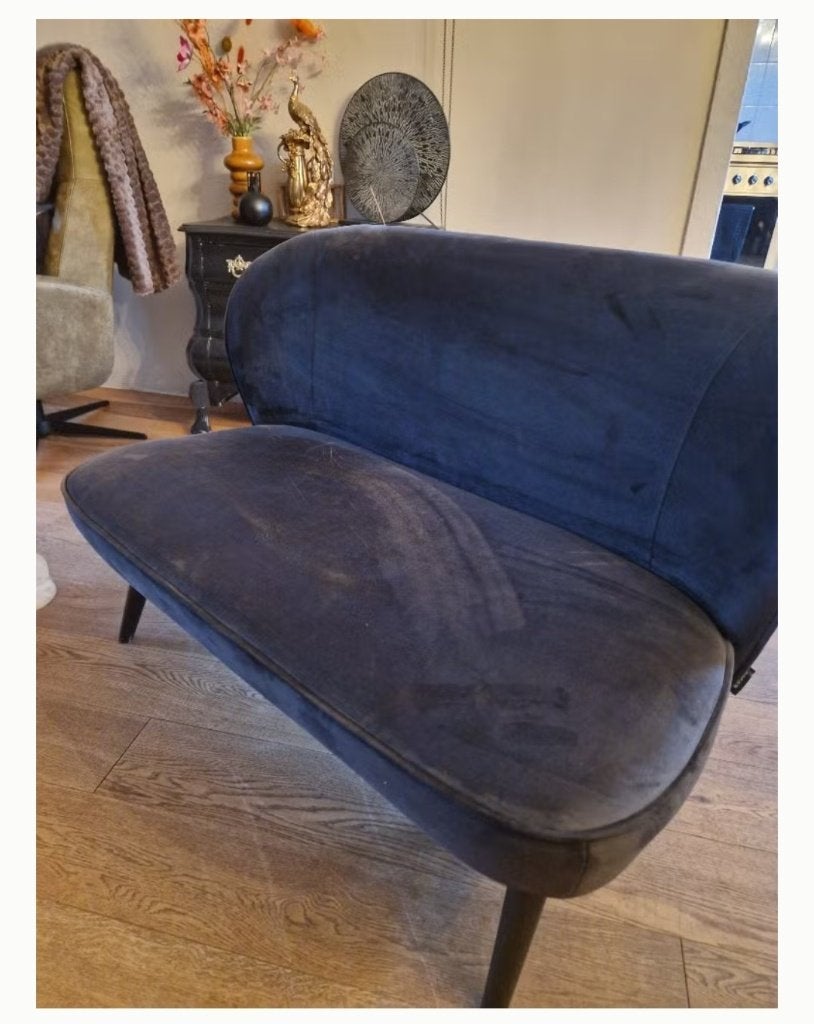 Super leuk bankje van WOOOD., Huis en Inrichting, Ophalen, Minder dan 75 cm, Tweepersoons, Zo goed als nieuw