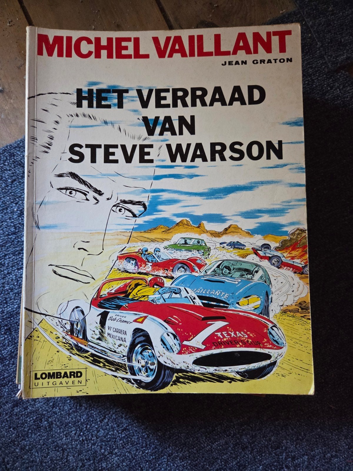 Michel Vaillant - Het Verraad van Steve Warson, Boeken, Stripboeken, Eén stripboek, Ophalen, Gelezen, Jean Graton