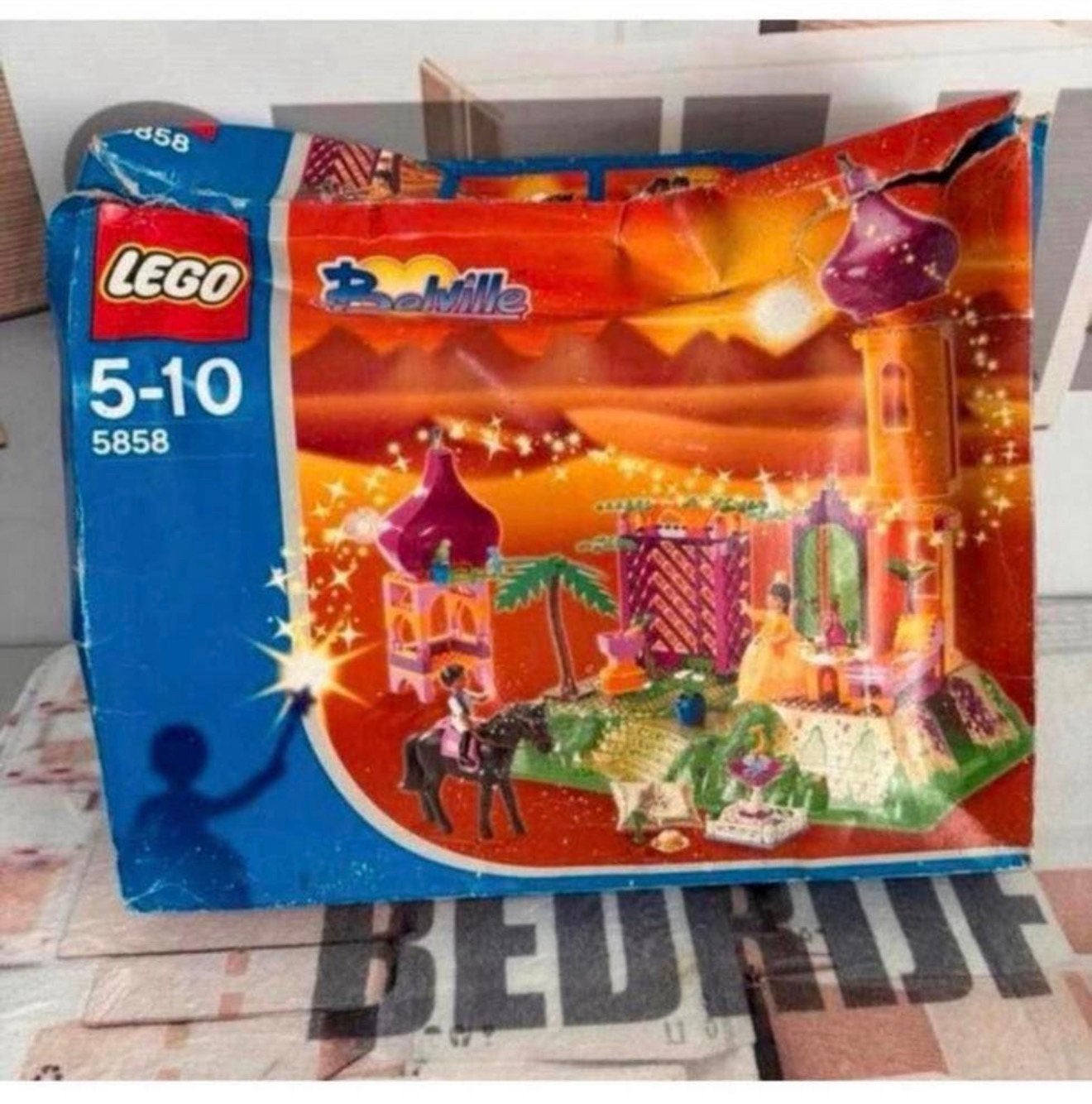 LEGO set - The Golden Palace 5858 Gouden paleis Zeldzaam, Gebruikt, Lego, Ophalen of Verzenden, H