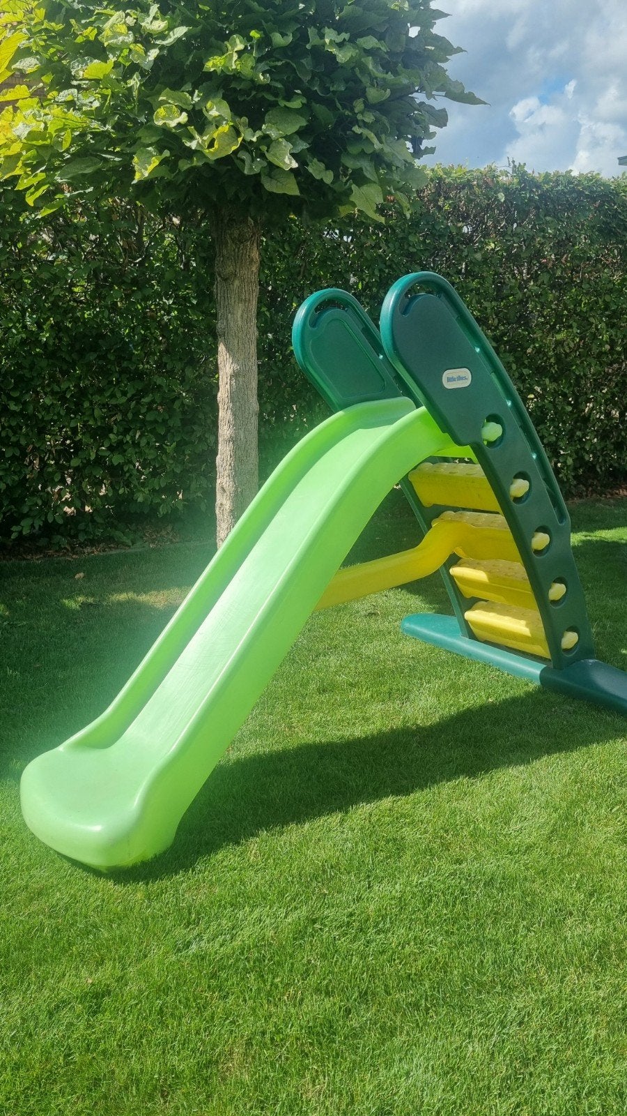 Little Tikes glijbaan 140 cm, Kinderen en Baby's, Speelgoed | Buiten | Speeltoestellen, Ophalen, Gebruikt, Glijbaan
