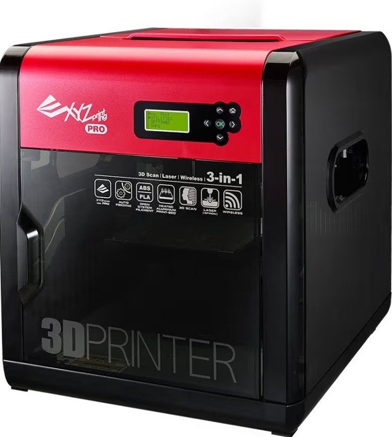 XYZprinting da Vinci 1.0 Pro 3 in 1, Ophalen