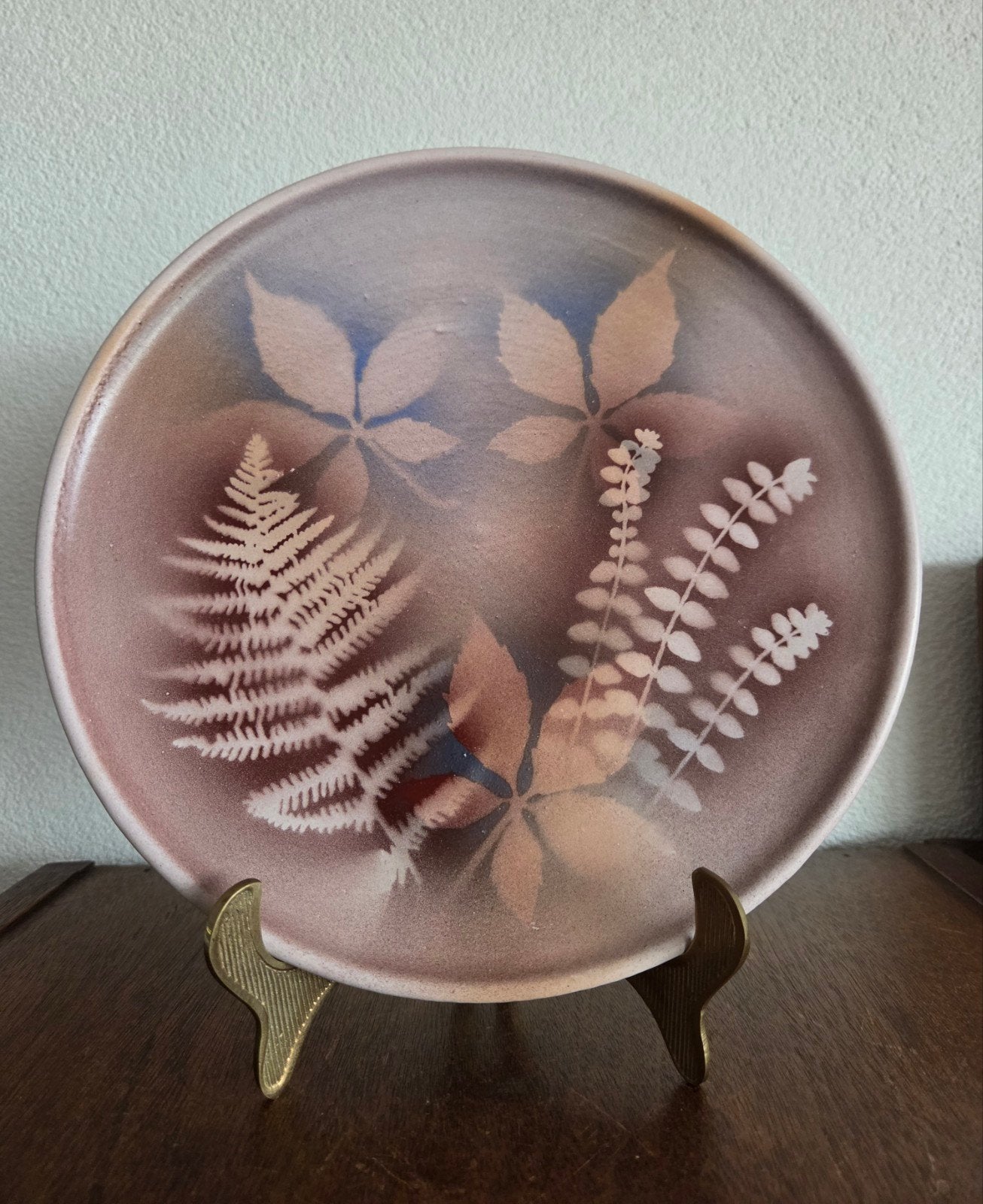 Vintage Keramiek Bord – Jean Austruy – Jaren 60/70 (Ø 26 cm), Ophalen of Verzenden