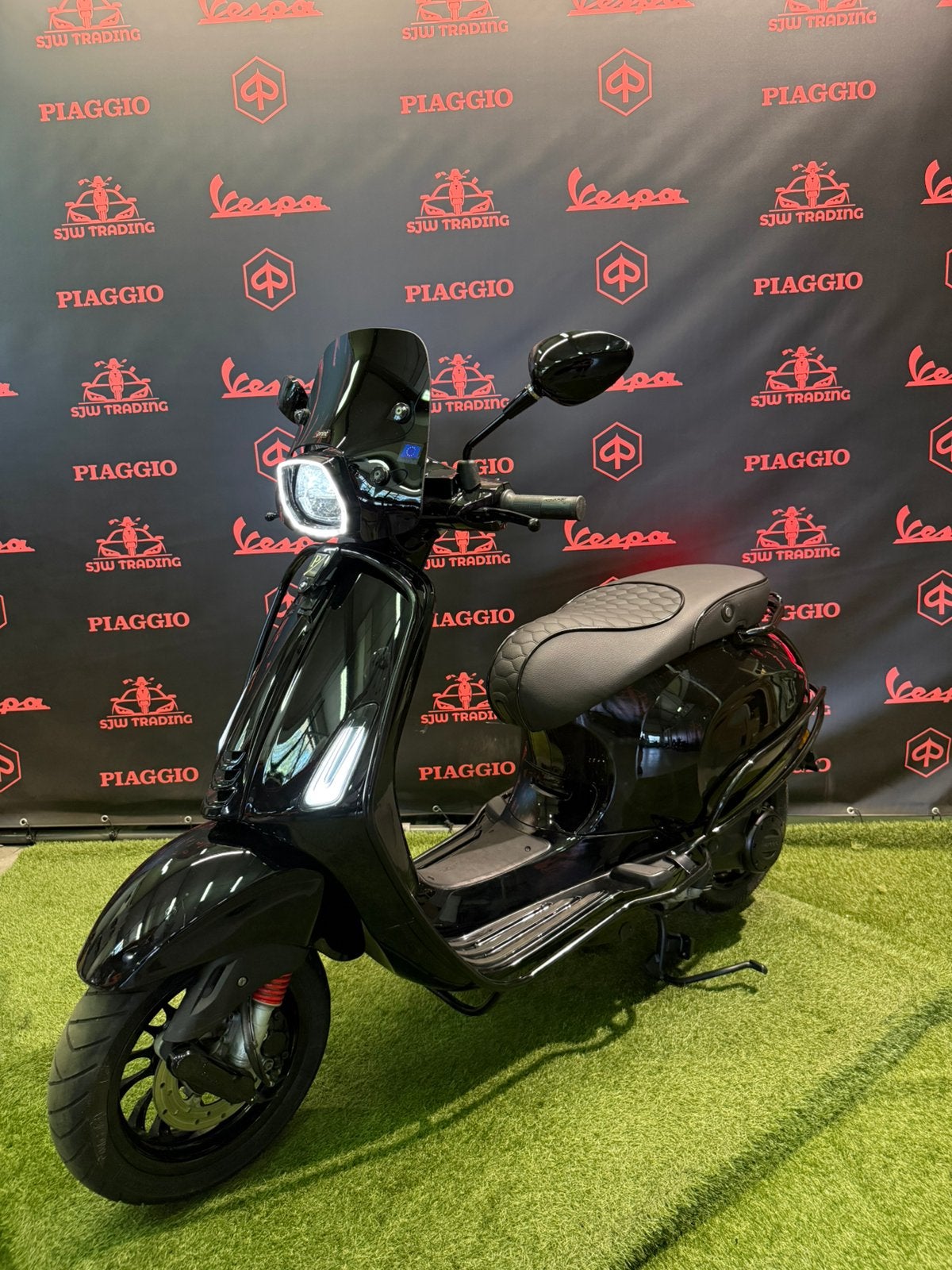 Vespa Sprint 2021 Brom! Black on Black / RS Zadel/ Garantie!, Ophalen of Verzenden, Benzine