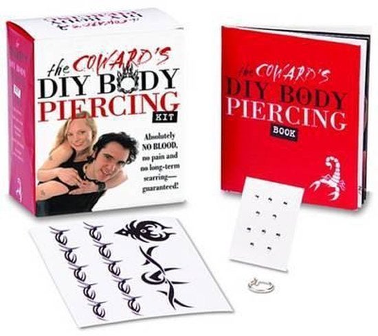 DIY Body Piercing kit, Sieraden, Tassen en Uiterlijk, Piercings, Ophalen of Verzenden, Nieuw, Overige materialen, Overige typen