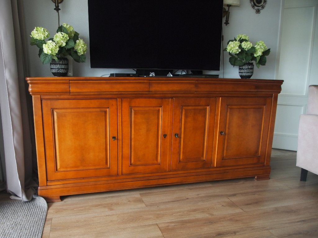Stijlvol dressoir/tv-meubel - 220x52x98 cm, Huis en Inrichting, Kasten | Dressoirs, Ophalen, Gebruikt, Klassiek, 50 tot 100 cm