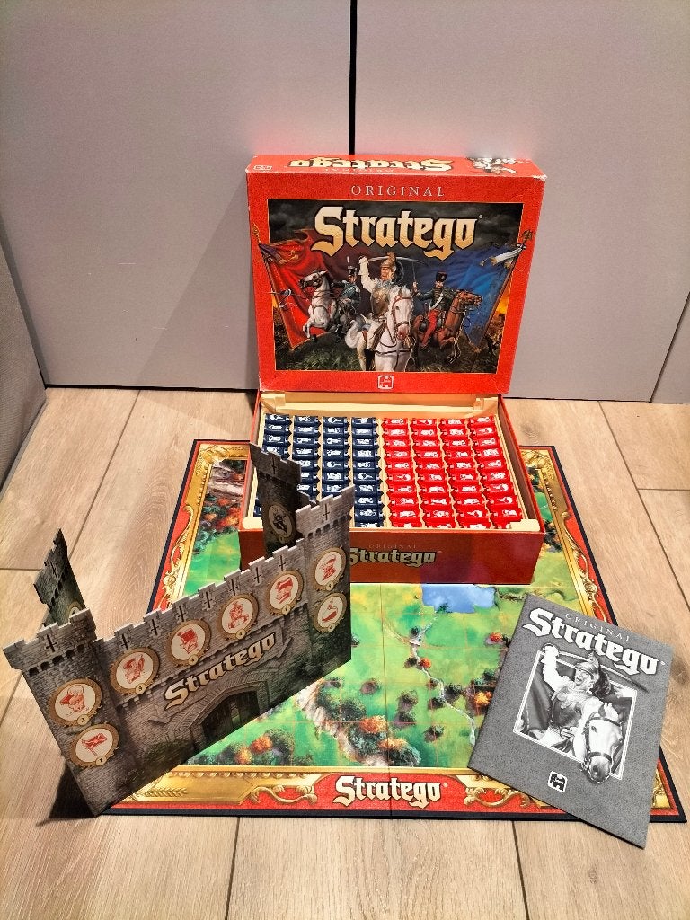Stratego - spel van Jumbo - ronde torens, Een of twee spelers, Ophalen of Verzenden, Gebruikt, Jumbo