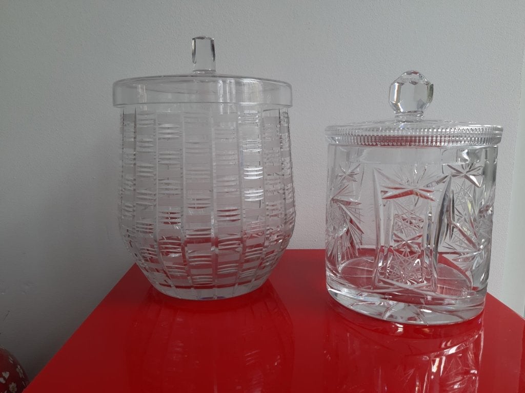 Prachtige collectie Tsjechisch kristal, Ophalen of Verzenden
